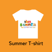 Summer T-shirt: White
