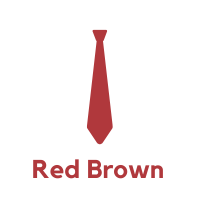 AYK-Necktie (Red Brown)